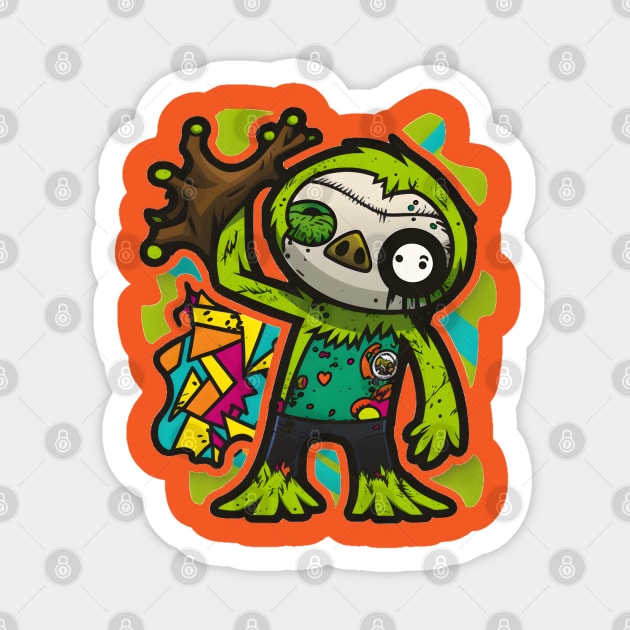 Sloth Lover Sticker by Xtian Dela ✅